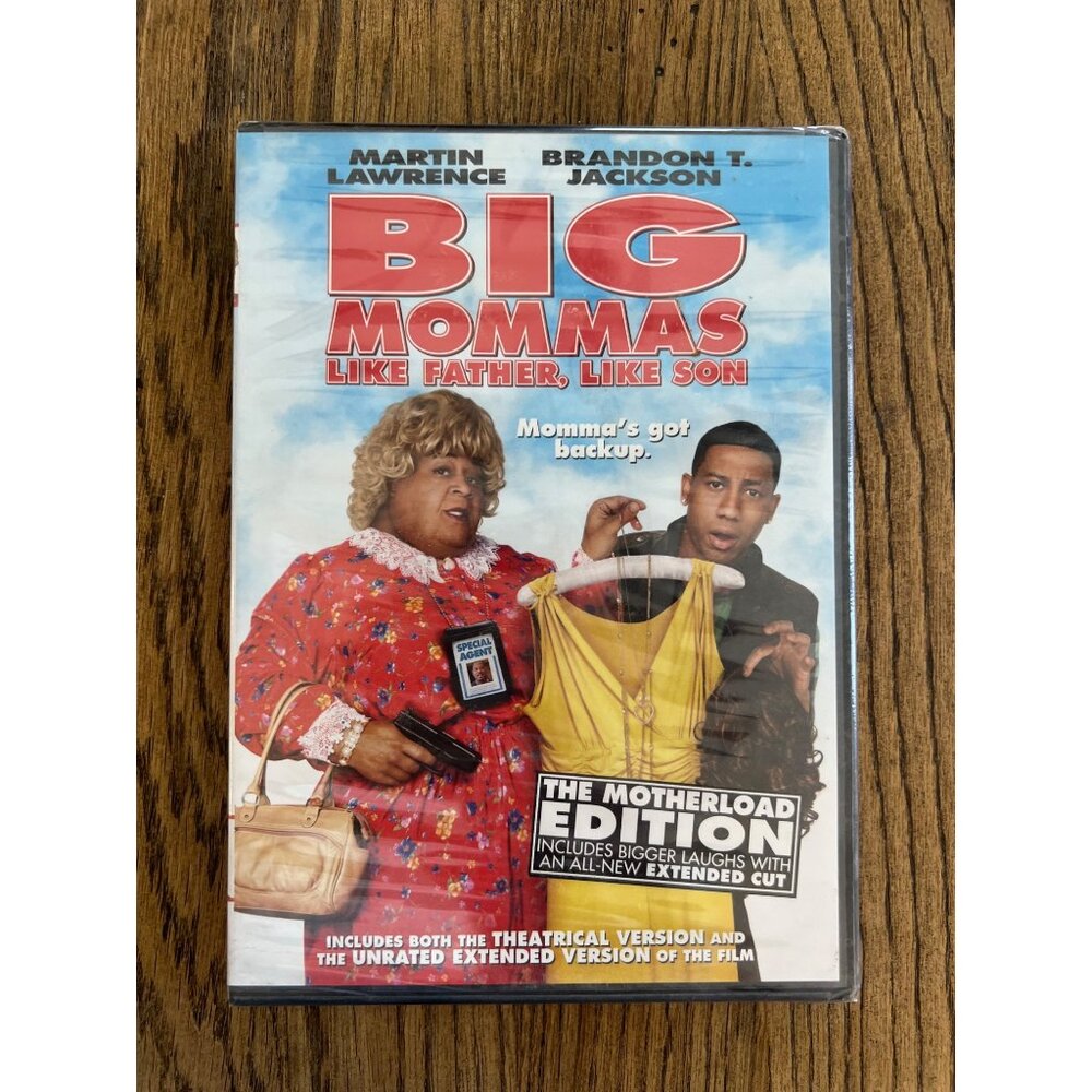 Big Mommas: Like Father Like Son DVD Comedy Movie NEW Sealed